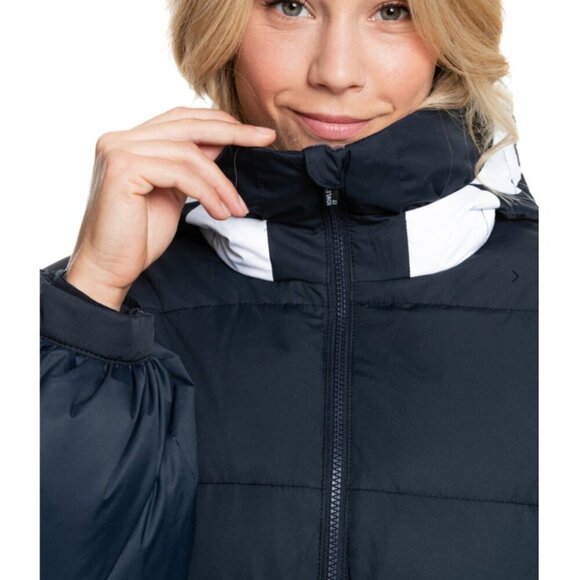 Rowley x Roxy Cold Sunday Waterproof Ski Snow Jacket Black White Size XS - Picture 5 of 15